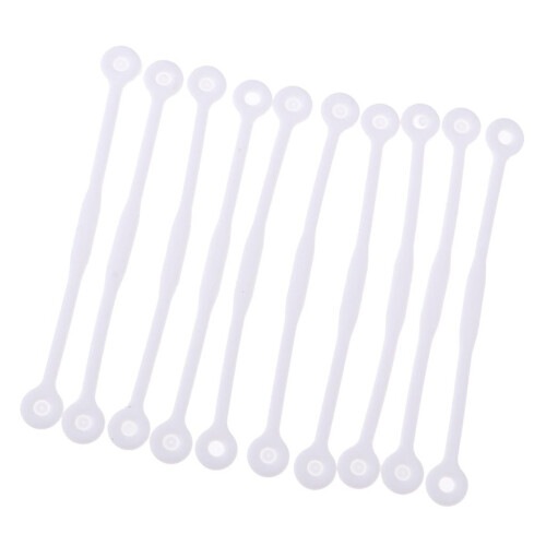 10pcs Tennis Squash Racket Vibration Dampeners Shock Absorber Strips W