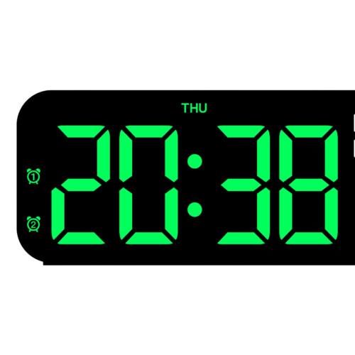 Digital Alarm Clock Dst Modern Table Clock for Office NightStand Livin 2