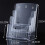 Acrylic Brochure Holder Clear Flyer Holder Rack for Documents Menu Pam 2