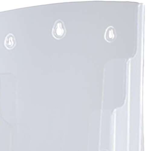 Acrylic Brochure Holder Clear Flyer Holder Rack for Documents Menu Pam 2