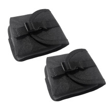 2 Pieces Scuba Diving Spare Weight Belt Pocket - Strong & Durable Blac