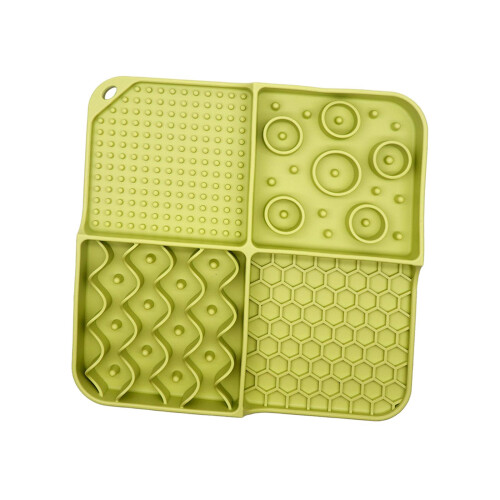 Dog Lick Pad Bite Resistant Interactive Toy Placemat Slow Feeder Licki