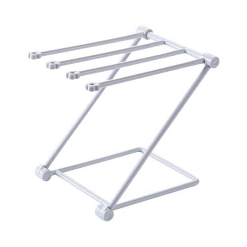 Sink Storage Rack Holder Foldable Compact for Sponge Brush Dish Cloth