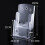 Acrylic Brochure Holder Clear Flyer Holder Rack for Documents Menu Pam 2