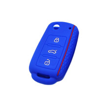 Silicone Car Remote Key Cover Jacket Protector for Golf VW Sagitar Pol