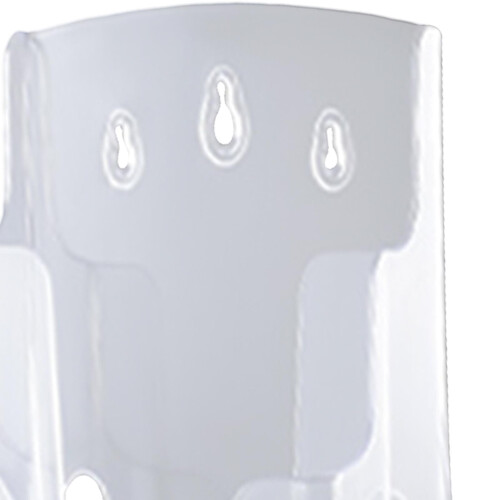 Acrylic Brochure Holder Clear Flyer Holder Rack for Documents Menu Pam 2