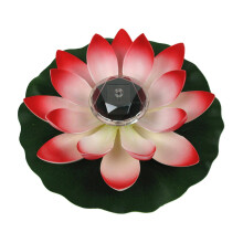 Floating Lotus Lights Waterproof Pool Artificial Lotus Pool Lights Red