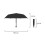 UV Resistant Folding Umbrella 8-Rib Windproof Waterproof White 2