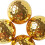 Double Layer Gold Plating Golf Balls Beginner Decor Golf Electroplated 3