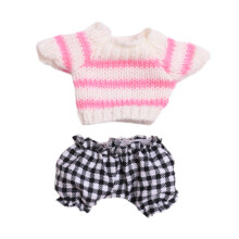 Mini 6 inch Doll Clothes Comfortable Girl Doll Clothes for Kids Pendan