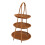 Fruit Basket Fruit Rack Decor Bread Food Storage for Kitchen Holiday D 1
