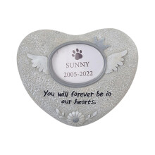 Dog Memorial Stones for Dog or Cat Grave Markers for Outdoors Backyard