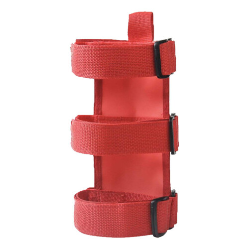 Extinguisher Mount Strap Cage Adjustable for Jeep Wrangler Roll Bar Re