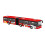 Pull Back Long Bus Model Alloy Alloy Pull Back Bus for Game Gifts Deco 1