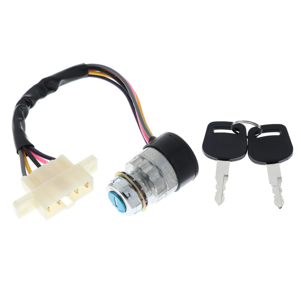 Universal Car Truck 5 Wire On Off Starter Ignition Key Switch Lock W/ 6902696636966