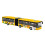 Pull Back Long Bus Model Alloy Alloy Pull Back Bus for Game Gifts Deco 1