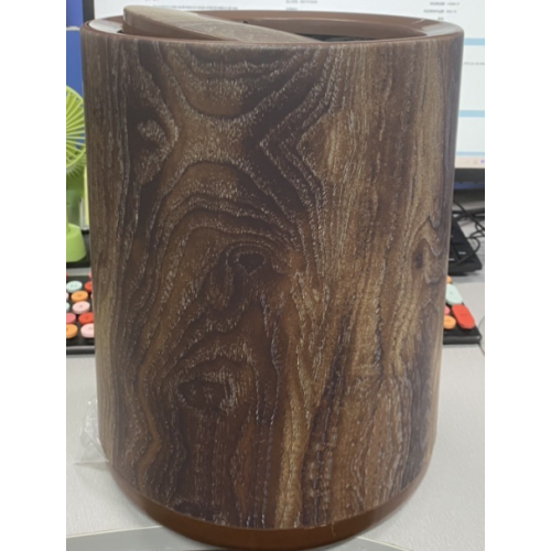 Bathroom Trash Can Round with Swing Lid Removable Inner for Dorm Room