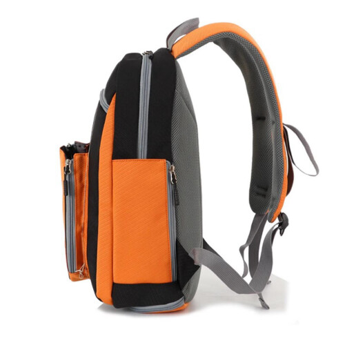 Table Tennis Racket Bag Adjustable Shoulder Strap Sports Backpack for 2