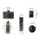 Hidden Document Drawer Lock Keyless Fingerprint Lock for Home Office M 2