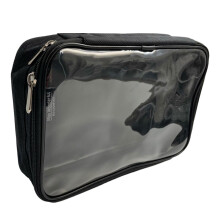 Clear Makeup Bag Multipurpose with Zipper Toiletry Bag for Business Pe