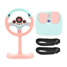 Simulation Steering Wheel Toy Electric Toys Kids Pretend Play Wheel fo