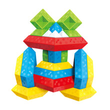 Pyramid Stacking Toy 3D Puzzle Brain Teasers for Children Age 2-4 Girl