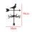 Wrought Iron Weathervane Wind Direction Measuring Instrument for Garde 2