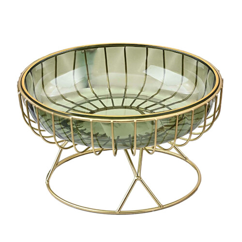 Metal Wire Fruit Basket Removable Fruit Bowl for Pantry Dining Table C