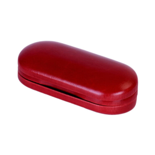 Double Layer with Makeup Mirror Soft Spectacle Case for Travel Office