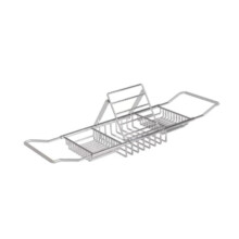 Bath Tub Table Board Wire Bathing Rack Bath Tub Rack for Tablet Soap S