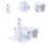 Weatherproof Gutter Mount Bracket Weatherproof Outdoor Mount for Panel 3