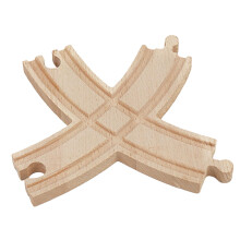 Wooden Train Track Vehicles Toy Train Tracks Accessories for Boys Girl