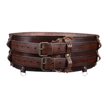 Womens Leather Corset Belt Cinch Belt Waist Girdle for Holidays Dress