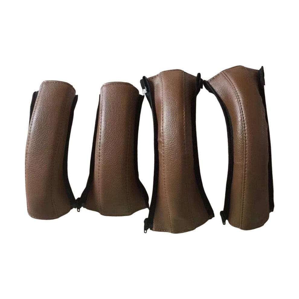 Baby Stroller Armrest Cover PU Leather Easy to Install for Bar Pram Su