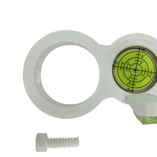 Drill Level Small Circular Bubble Level for Furniture Woodworking Work 2