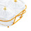 Divided Serving Dishes Portable Appetizer Tray for Chocolate Dessert W 2