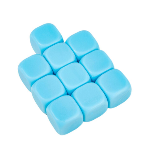 10Pcs 16mm Blank Dice Six Sided Dice for Board Games Custom Making Cla