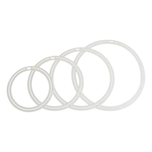 4x Dampening Drum Mute Rings Instrument Accessory Practical Snare Drum