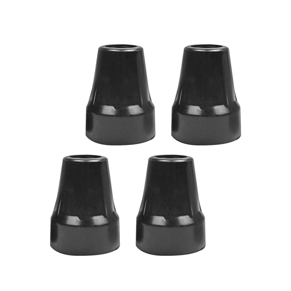 4Pcs Crutch Tips Rubber Cane Tips for Hiking Sticks Seniors Walking Cr