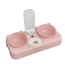 3 in 1 Dog Cat Bowls Water and Food Bowl Set for Rabbit Small or Mediu