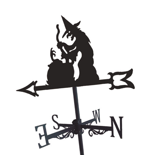 Wrought Iron Weathervane Wind Direction Measuring Instrument for Garde 2