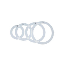 4 Pieces Dampening Drum Mute Rings Drum Parts Accs Sturdy Practical Po