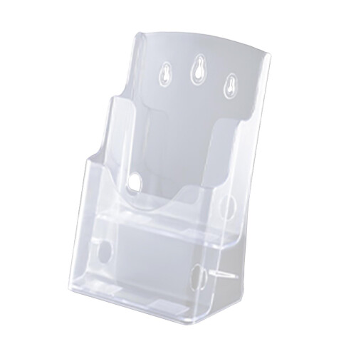 Acrylic Brochure Holder Clear Flyer Holder Rack for Documents Menu Pam