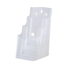 Acrylic Brochure Holder Clear Flyer Holder Rack for Documents Menu Pam