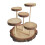 Wood Display Riser Stand Action Figure Display Shelf for Dolls Action 1
