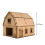 1:72 European Granary Model DIY for Architecture Model Sand Table Deco 2