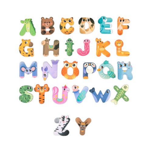 Magnetic Letters Set Spelling Game Refrigerator Fridge Magnets for Chi