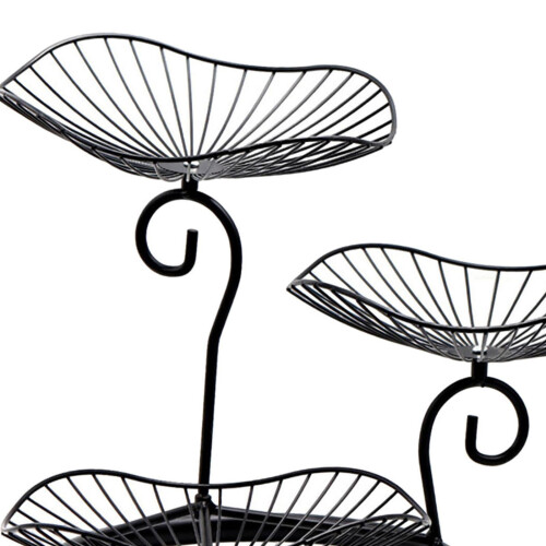 Iron Fruit Basket Rustic Large Capacity Decoration for Candy Vegetable 2