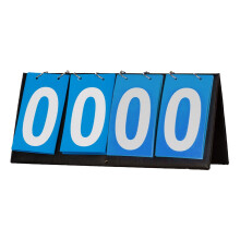Tabletop Flip Scoreboard 4 digits Score Keeper for Games Tennis Multi