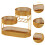 Fruit Basket Serving Tray Bread Basket Vegetable Rack for Bread Veggie 3